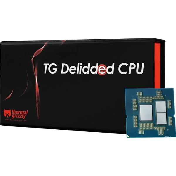Thermal Grizzly Delidded AMD Ryzen™ 9 9950X3D, Prozessor (Boxed-Version, Delidded, für Direct-Die-Kühlkörper)