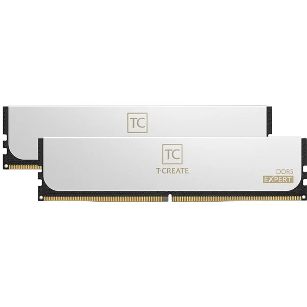 Team Group DIMM 32 GB DDR5-6000 (2x 16 GB) Dual-Kit, Arbeitsspeicher (weiß, CTCWD532G6000HC38ADC01, T-CREATE EXPERT)