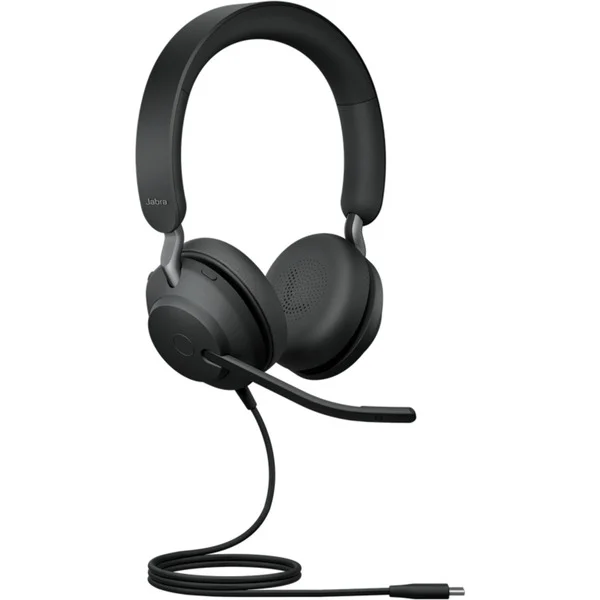 Jabra Evolve2 40 SE, Headset (schwarz, Stereo, USB-C, UC)
