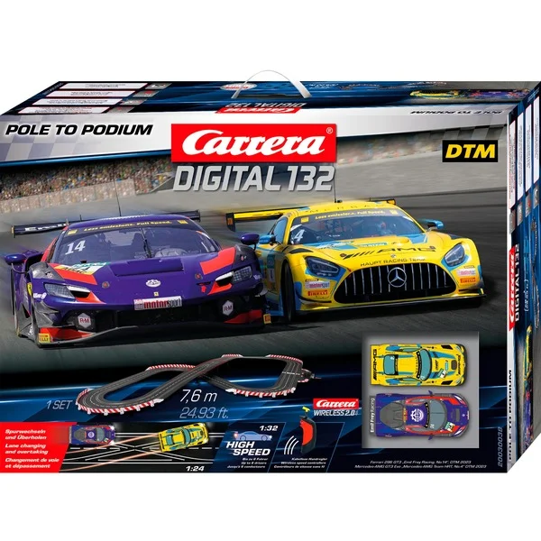 Carrera DIGTITAL 132 Pole to Podium, Rennbahn