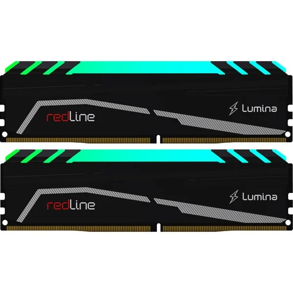 Mushkin DIMM 32 GB DDR4-4000 (2x 16 GB) Dual-Kit, Arbeitsspeicher (schwarz, MLA4C400JNNM16GX2, Redline Lumina RGB, INTEL XMP)