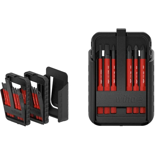 Wiha Bit-Satz slimBit electric (rot, 12-teilig)