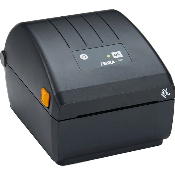 Zebra ZD220, Etikettendrucker (schwarz, USB, 203 dpi, EPLII, ZPLII)