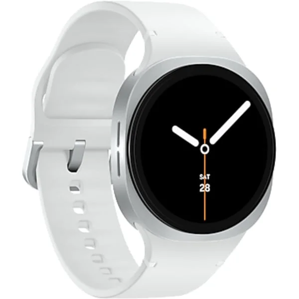 Samsung Galaxy Watch8, Smartwatch (silber, 40 mm, LTE, Sport Band S/M, B-Ware)