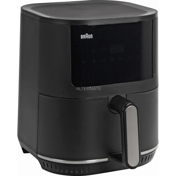 Braun Heißluftfritteuse MultiFry 3 HF3030 (schwarz (matt), 1.500 Watt, Korb 4,3 Liter)