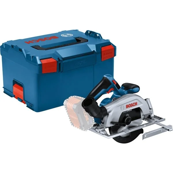 Bosch Professional Akku-Handkreissäge GKS 18V-57-2 Professional solo (blau/schwarz, ohne Akku und Ladegerät, in L-BOXX)