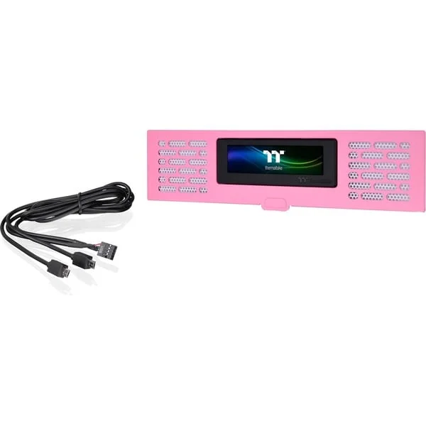Thermaltake LCD Panel Kit The Tower 200, Display (pink)