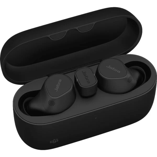 Jabra Evolve2 Buds, Kopfhörer (schwarz, MS, USB-C, Bluetooth)