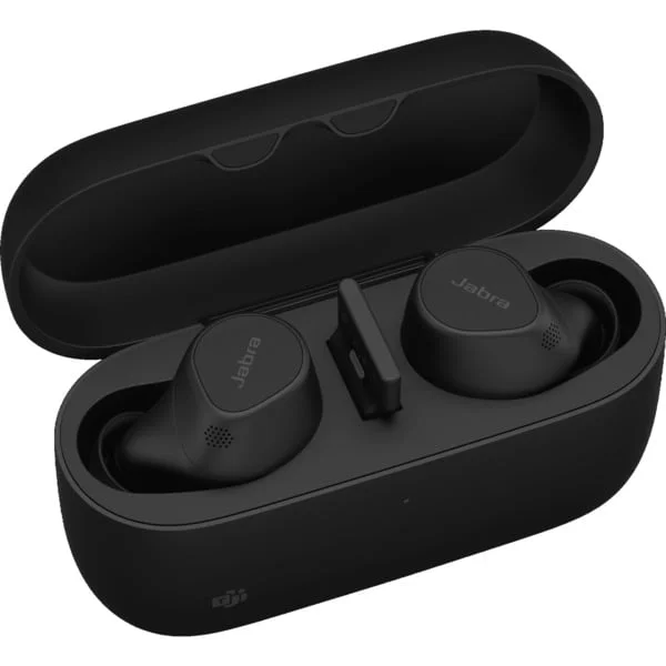 Jabra Evolve2 Buds, Kopfhörer (schwarz, MS, USB-A, Bluetooth)