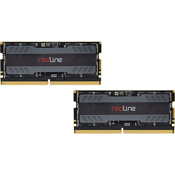 Mushkin SO-DIMM 64 GB DDR5-4800 (2x 32 GB) Dual-Kit, Arbeitsspeicher (schwarz, MRA5S480FFFD32GX2, Redline SODIMM)