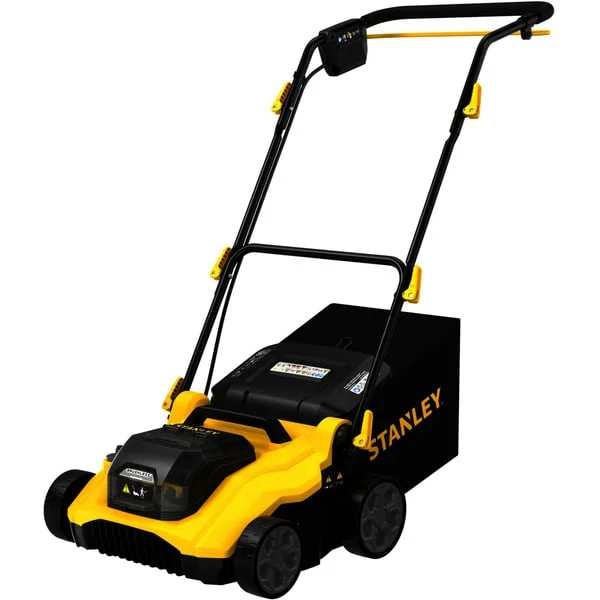 Stanley V 20 Akku-Vertikutierer 36 Volt (2x18V) (schwarz/gelb, ohne Akku und Ladegerät)