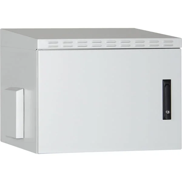 Digitus IP55 Outdoor-Wandgehäuse, IT-Schrank (hellgrau, 12 Höheneinheiten)