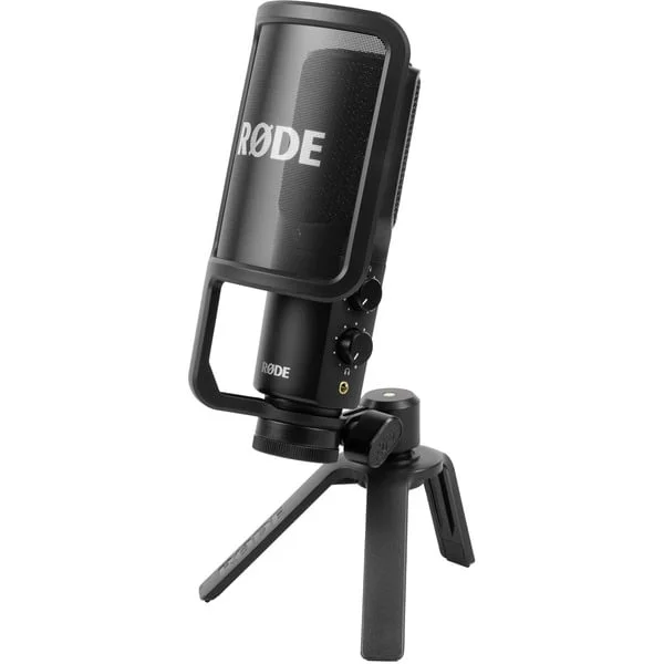 Rode Microphones NT-USB+, Mikrofon (schwarz, USB-C)