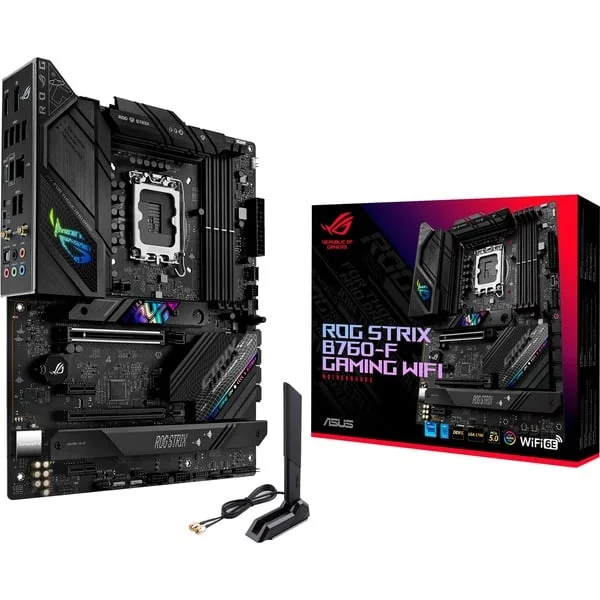 ASUS ROG STRIX B760-F GAMING WIFI, Mainboard (schwarz)