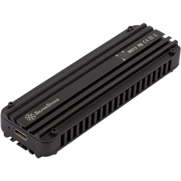 SilverStone SST-MS12, Laufwerksgehäuse (schwarz)
