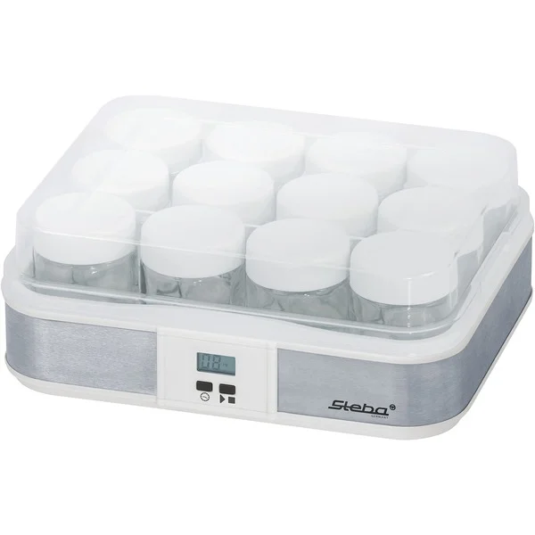 Steba Joghurt-Maker JM 2, Joghurtbereiter (edelstahl/weiß)