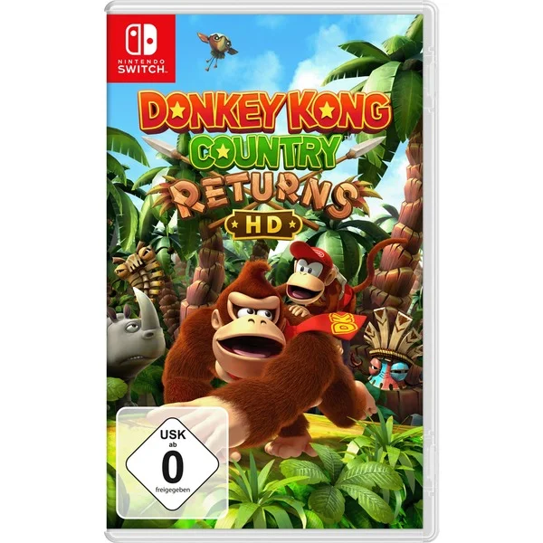 Donkey Kong Country Returns HD, Nintendo Switch-Spiel