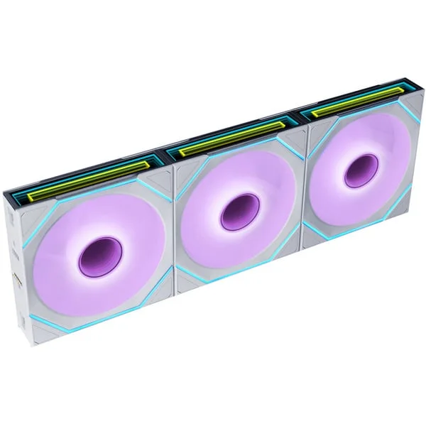 Lian Li UNI FAN SL-INF FLEX 120 Wireless, Gehäuselüfter (weiß, 3er Pack mit L-Wireless Controller, 120 mm)
