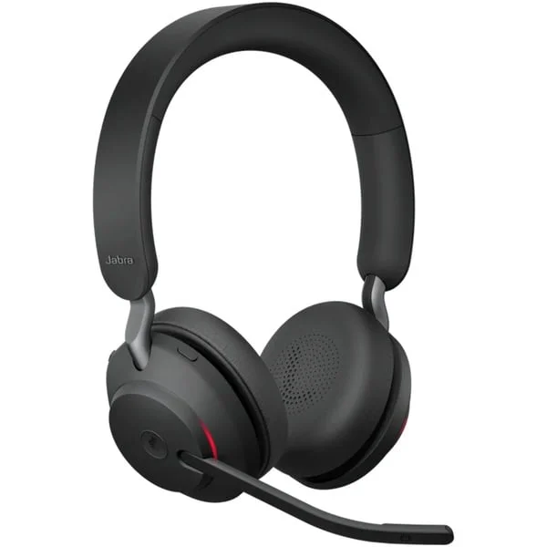 Jabra Evolve2 65, Headset (schwarz, Microsoft Teams, USB-A, Ladestation)