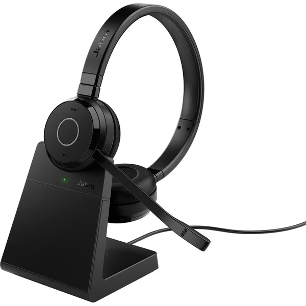 Jabra Evolve 65 TE - USB-A UC Stereo, Headset (Stereo, USB-A, Bluetooth, UC, mit Ladestation)