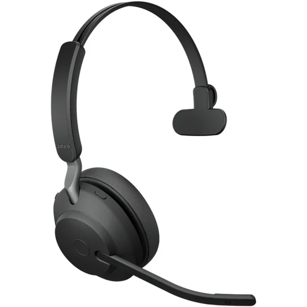 Jabra Evolve2 65, Headset (schwarz, UC, USB-A, Ladestation)
