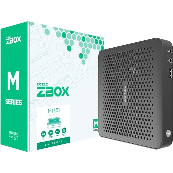 ZOTAC ZBOX edge MI351, Barebone (schwarz, ohne Betriebssystem)