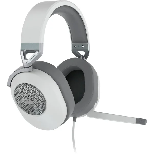 Corsair HS65 SURROUND, Gaming-Headset (weiß/grau, Klinke)