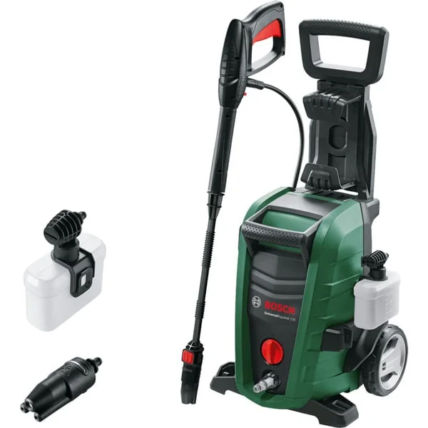 Bosch Heimwerken & Garten Universal Aquatak 135 + Home & Car Kit, Druckreiniger (grün/schwarz)