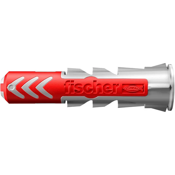 fischer Dübel DuoPower 10x50 (hellgrau/rot, 720 Stück, Eimer)