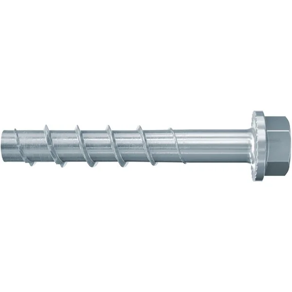 fischer Betonschraube UltraCut FBS II 8x80 30/15/- Sechskant mit U-Scheibe TX (50 Stück, verzinkt)