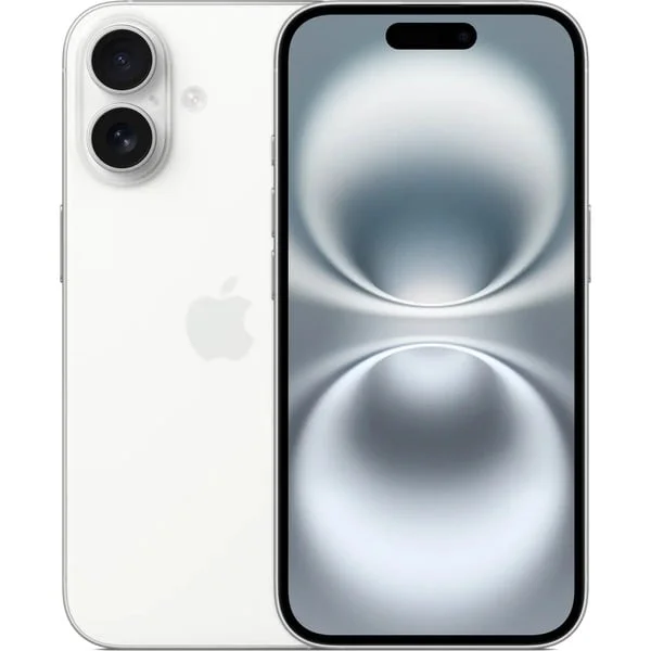 Apple iPhone 16 128GB DEP, Handy (weiß, iOS)