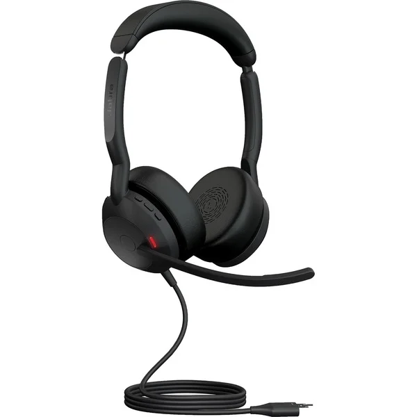 Jabra Evolve2 50, Headset (schwarz, Stereo, UC, USB-A)