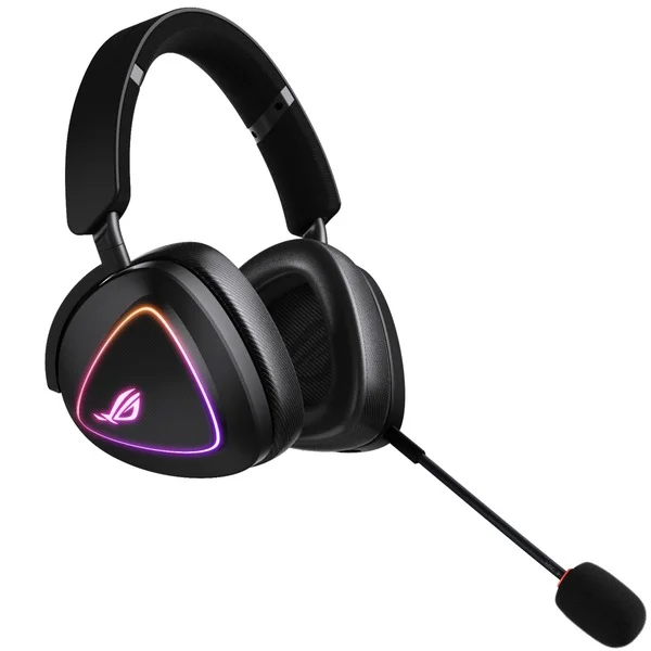 ASUS ROG Delta II, Gaming-Headset (schwarz, WLAN, Bluetooth)