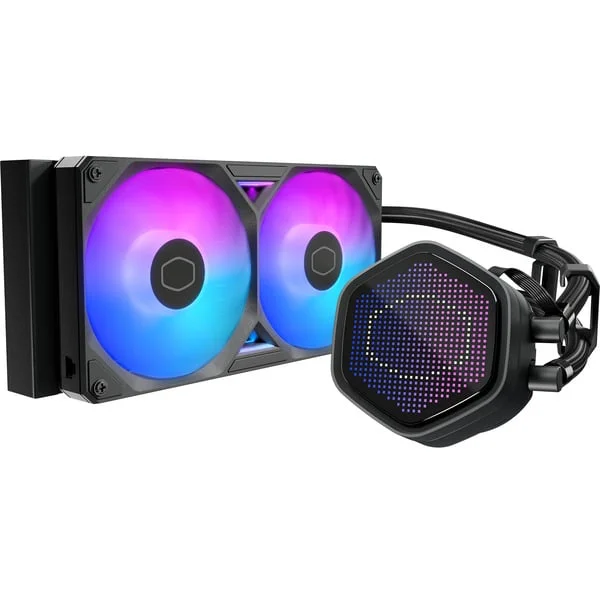Cooler Master MasterLiquid 240 Atmos II Pixel LED, Wasserkühlung (schwarz, B-Ware)