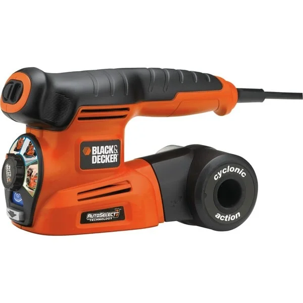 BLACK+DECKER Multischleifer KA280K (orange/schwarz, 220 Watt, Koffer)