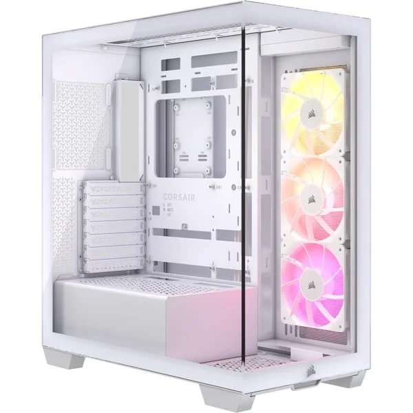 Corsair 3500X ARGB, Tower-Gehäuse (weiß, Tempered Glass, B-Ware)