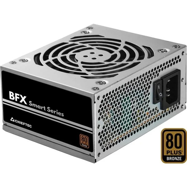 Chieftec BFX-450BS, PC-Netzteil (grau, 2x PCIe, 450 Watt, Bulk)