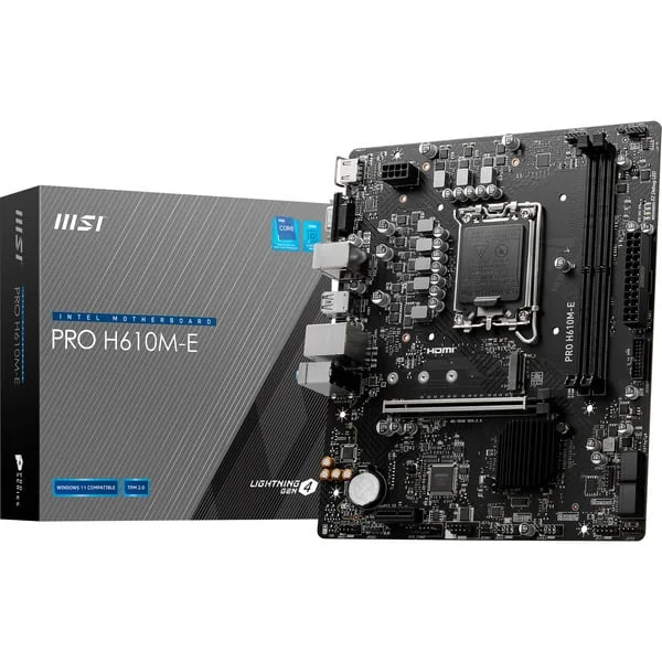 MSI PRO H610M-E, Mainboard (B-Ware)