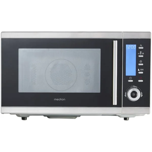 Medion MD15501, Mikrowelle (silber/schwarz, B-Ware)