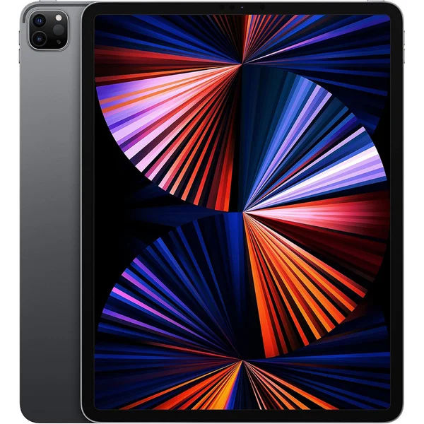 Apple iPad Pro 12,9" (128 GB) Generalüberholt, Tablet-PC (grau, 5G, Gen 5 / 2021)
