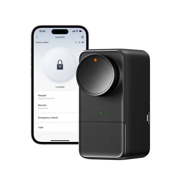 SwitchBot Smart Lock Pro, elektronisches Türschloss (schwarz, B-Ware)