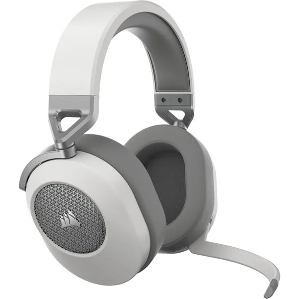 Corsair HS65 Wireless, Gaming-Headset (weiß, Klinke, USB-Dongle, Bluetooth)