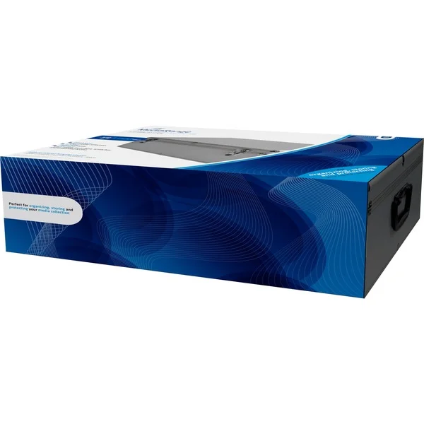 MediaRange CD/DVD-Koffer 1000-fach (silber, Retail, B-Ware)