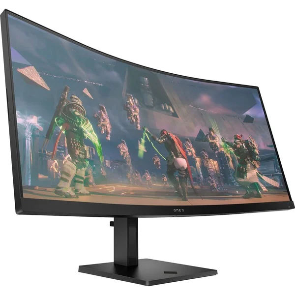 OMEN 34c, Gaming-Monitor (86.4 cm (34 Zoll), schwarz, DisplayPort, HDMI, HDR 400, Curved, 165Hz Panel)