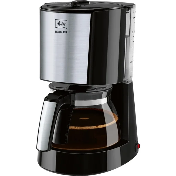 Melitta Enjoy Top, Filtermaschine (schwarz/silber)