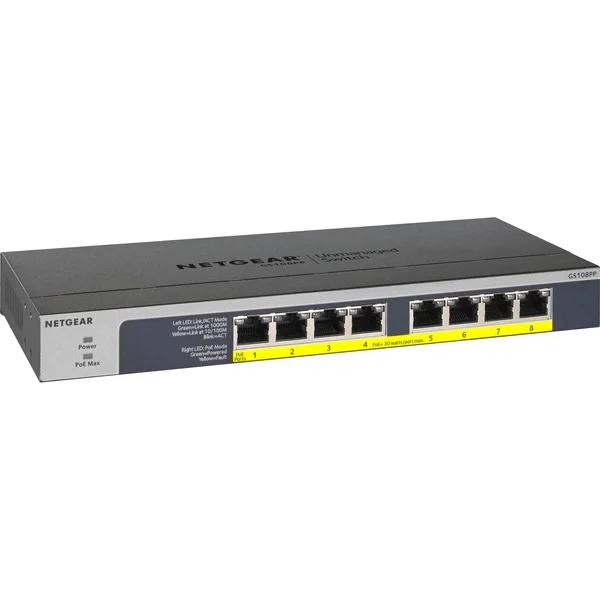 Netgear GS108PP, Switch