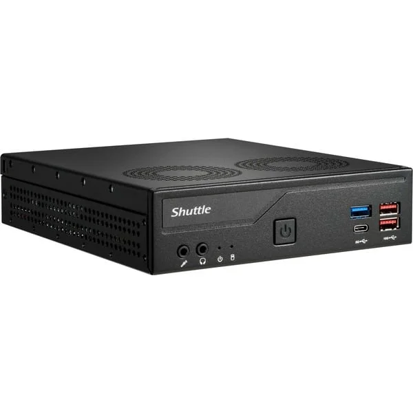 Shuttle XPC slim DH770, Barebone (schwarz, ohne Betriebssystem)