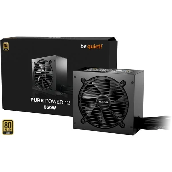 be quiet! Pure Power 12 850W, PC-Netzteil (schwarz, 1x 12-Pin High Power GPU, 3x PCIe, 850 Watt)