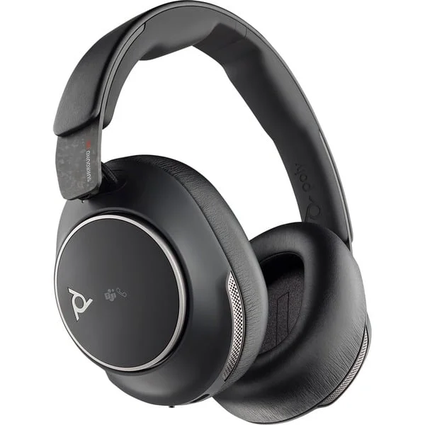 HP Poly Voyager 80 USB-C-Headset (schwarz, + USB-C/A-Adapter)