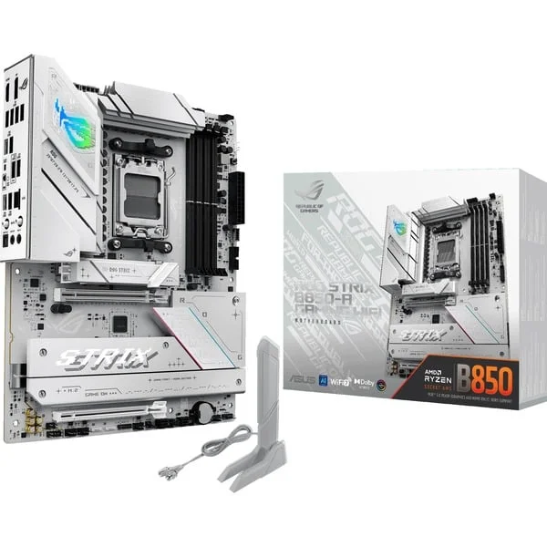 ASUS ROG STRIX B850-A GAMING WIFI, Mainboard (weiß)